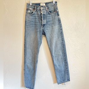 Agolde pinch waist jeans 24